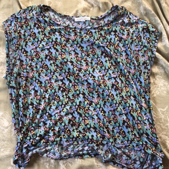 Aeropostale Stretchy Cactus Print Tee! - Picture 1 of 3